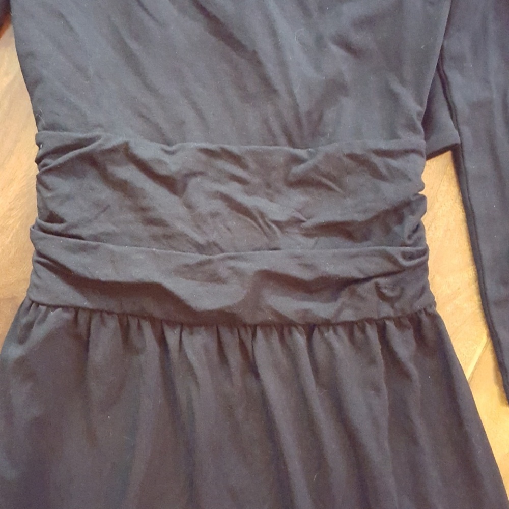 Lilla P Black faux wrap dress-never worn - Picture 7 of 8